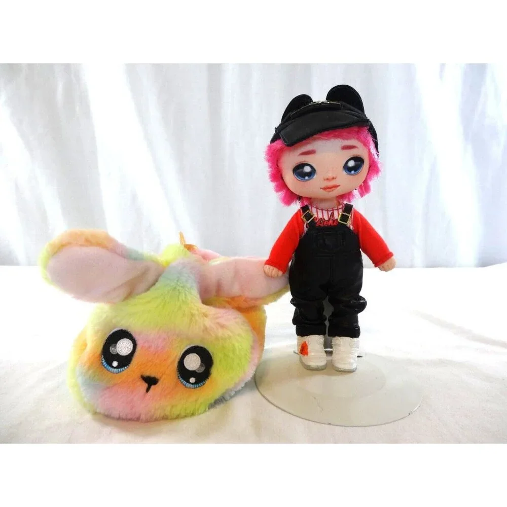 Na Na Na Surprise Jeremy Hops Bunny Rabbit Lucky Series 3 Boy Doll and Purse‎